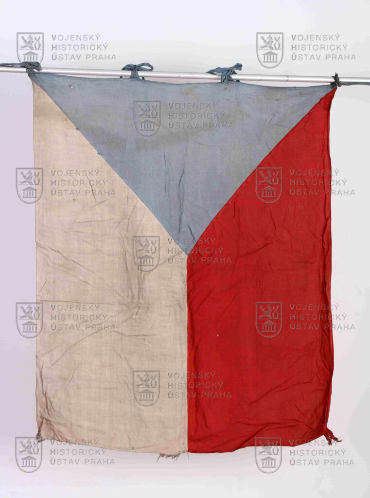 Vlajka československých partyzánů z Itálie