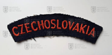 Domovenka CZECHOSLOVAKIA Československého červeného kříže ve Velké Británii, 1945