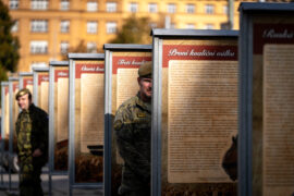 Nová výstava před Generálním štábem Armády ČR představuje koaliční války z let 1792-1815