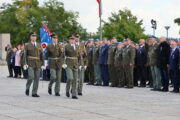 Na Vítkově se sešli příslušníci 4. praporu UNPROFOR, dostali ocenění od ministryně obrany. FOTO: Jan Kouba, VHÚ Praha