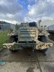 Obrněný transportér BTR 152 K v dílnách Vojenského technického muzea Lešany. 9. 10. 2025. FOTO Jiří Reichl, VHÚ Praha