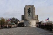 Česká republika slaví Den válečných veteránů, vojáci slavnostně nastoupili na Vítkově. Foto: Jan Kouba, VHÚ Praha