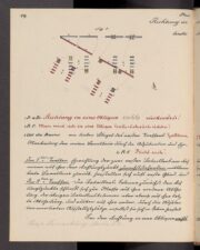 Text a obrázek z výtahu taktických cvičení c. k. pěšího pluku z roku 1837.