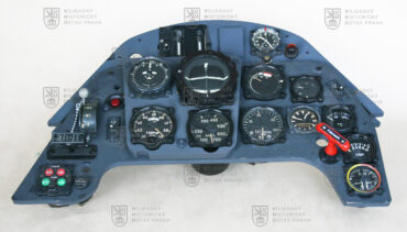Kopie palubní desky letounu Messerschmitt Bf 109 G
