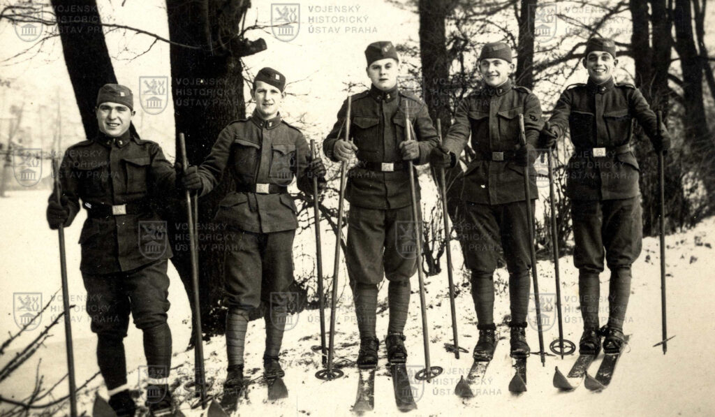 Lyžařský výcvik příslušníků hraničářského praporu 1