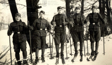 Lyžařský výcvik příslušníků hraničářského praporu 1