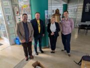 05 V České základní škole J. A. Komenského nás přijala ředitelka Marija Valek (foto Miroslav Vyšata)