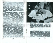 Ukázka textu a snímek z porady štábu 2. čs. partyzánské brigády Milana Rastislava Štefánika. HALAJ, Dušan. Generálmajor Viliam Žingor