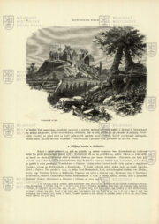 Hrad Košumberk. SEDLÁČEK, August. Hrady, zámky a tvrze Království českého. I-XV. Praha: František Šimáček, 1882–1927