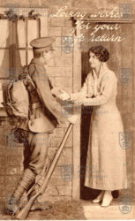 S přáním šťastného návratu, Velká Británie, 1915
