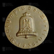 Plaketa pro účastníky leteckého závodu do Berlína (1936) (2)