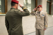 V Armádním muzeu na Žižkově se při slavnostním ceremoniálu měnilo velení českých speciálních sil. FOTO: prap. Petr Dohnal