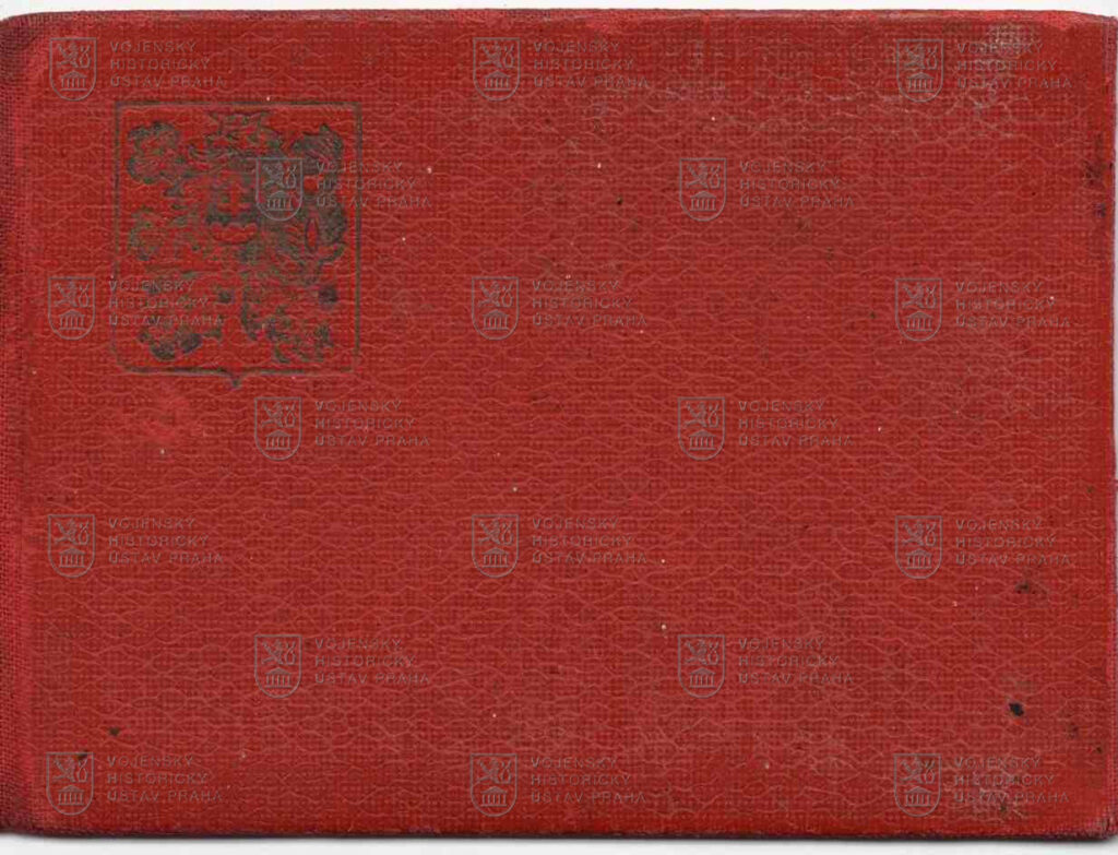 Vojenská legitimace Antonína Korimy, 1944